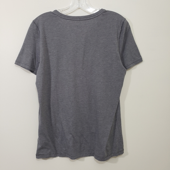 Life is good Michigan State Spartans v-neck graphic t-shirt woman's size medium - Picture 7 of 7